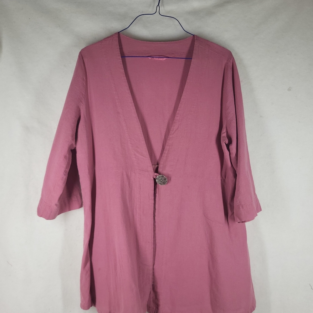 Soft Surroundings One Button Lightweight Jacket - image 1